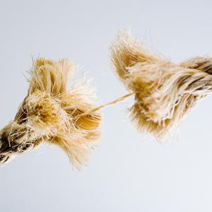 Rope about to break save 1 strand