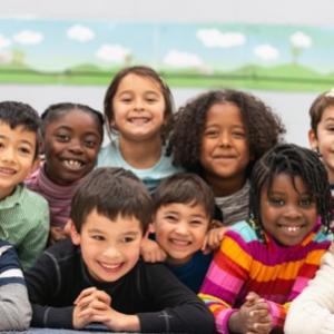 children from various ethnicities